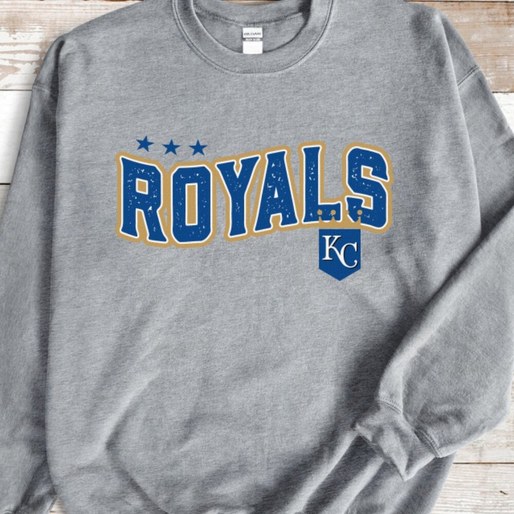NEW - Kansas City Royals Crewneck Sweatshirt Unisex